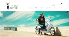 Desktop Screenshot of electricavenuescooters.com
